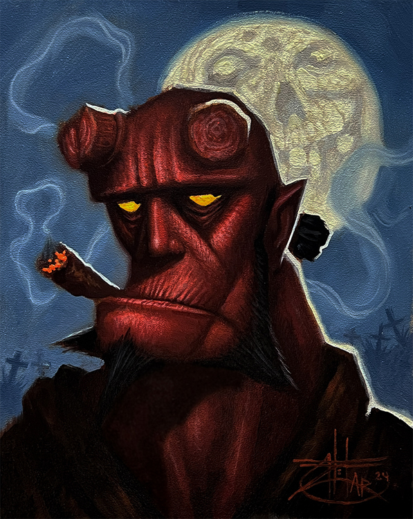 03Hellboy unframed 1