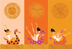 Three Suns Set