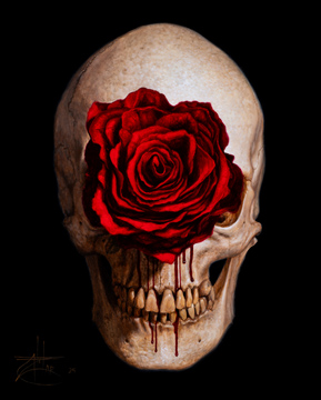 08Blood Rose 1 24x30