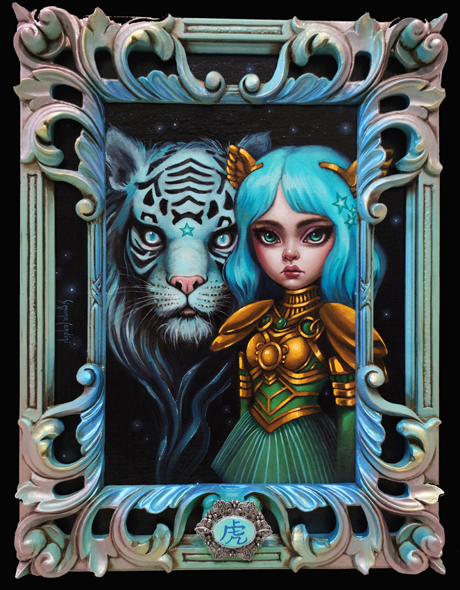 02Bound By Stardust Framed (Tiger)