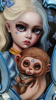 15Enchanted Lullaby Monkey framed detail 1